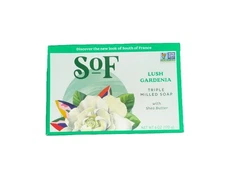 South of France Triple Milled Soap - Lush Gardenia 6 oz Bar(S)