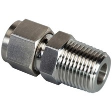 BRENNAN INDUSTRIES N2404-06-06-SS Instrumentation Fittings,3/8",Plug,SS 782KC9