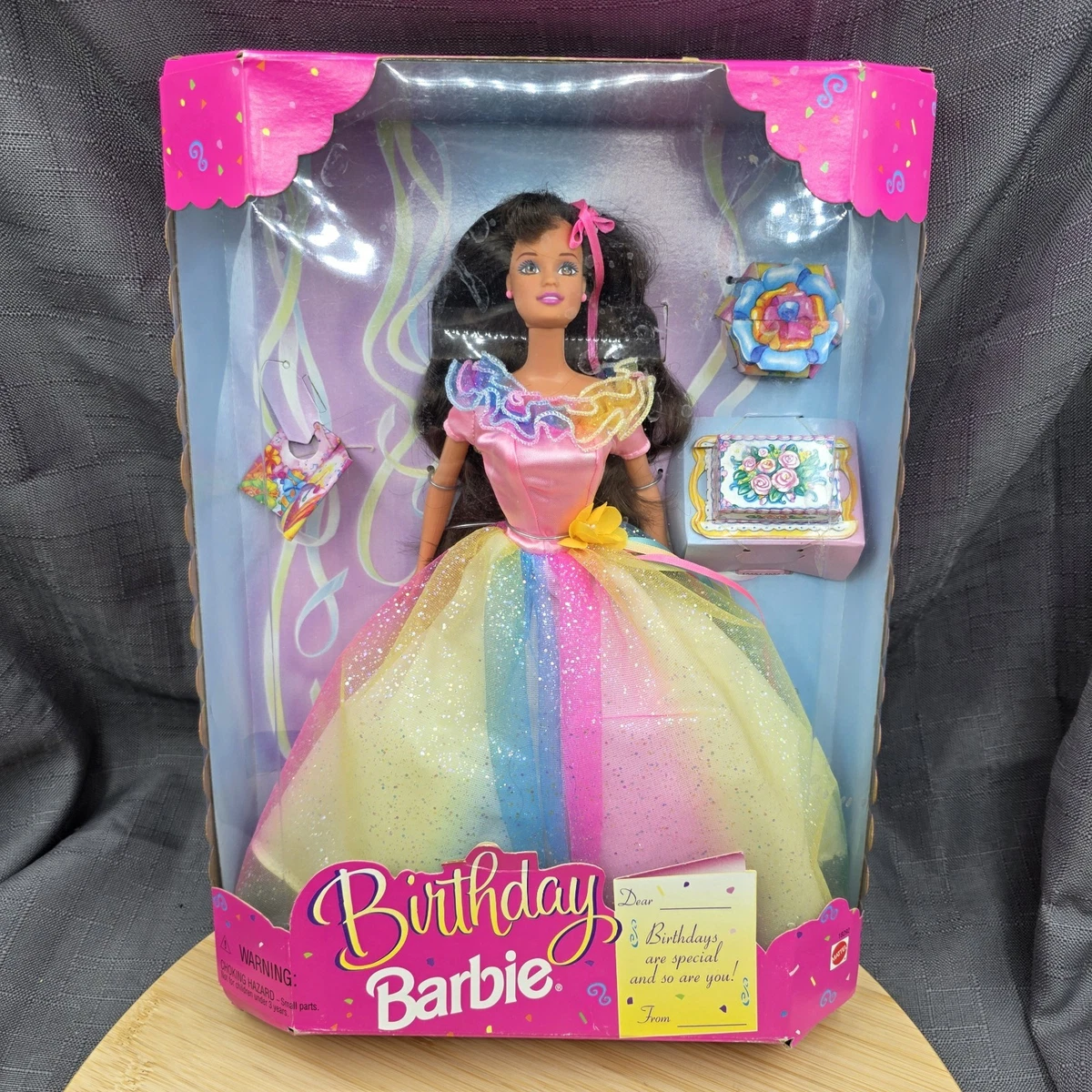 Mattel Barbie 1997 Year Manufactured Happy Birthday Barbie Dolls