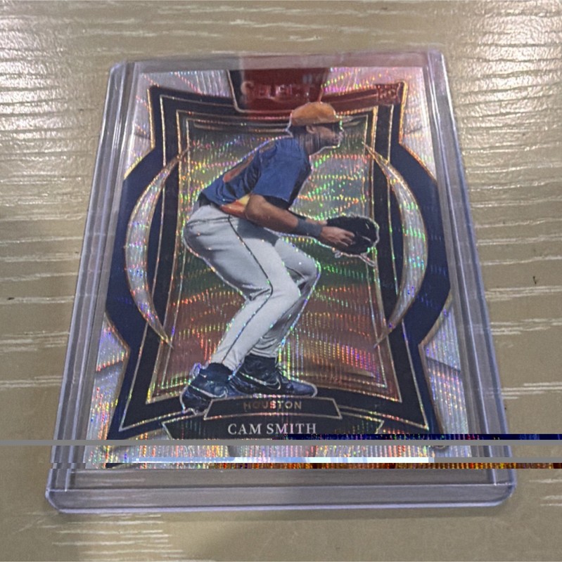 Panini Select Cam Smith Concourse Prizm #46 Houston Astros 2025 silver wave