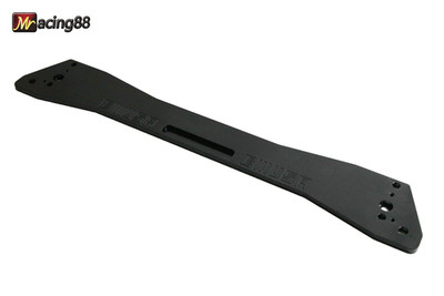 Black Rear Tie Bar Subframe Brace For 92-95 Civic/93-97 Del Sol/94-01 Integra