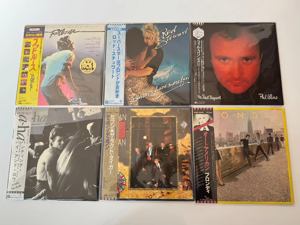 Michael Jackson, Prince, Blondie, Queen, Styx...【12 x Japanese LP Lot w/Obi】 - Image 2 of 4