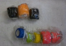 NEW / 8 ROLLS / MEDICAL or SPORTS TAPE / 4 SIZES 6 COLORS / 15' FT EACH ROLL