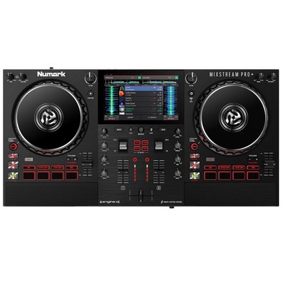 Numark Mixstream Pro+ Wi-Fi Standalone Streaming DJ Controller