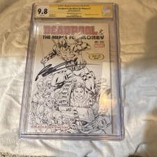 Marvel Deadpool & the Mercs for Money #1 CGC 9.8 Signed Rob Liefeld