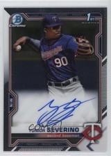 2021 Bowman Chrome Prospects Auto Yunior Severino #CPA-YS Auto lh0