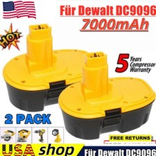 2PC 7.0Ah Battery 18 Volt XRP For Dewalt DC9096 DC9096-2 DW9096 DE9039 US