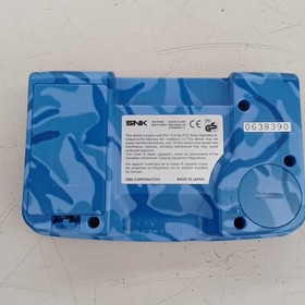 SNK NEOGEO POCKET Color Ocean Blue Handheld Game Console Japan NEOP-54016