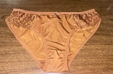 Tan Heart Vintage Panties Sz Large