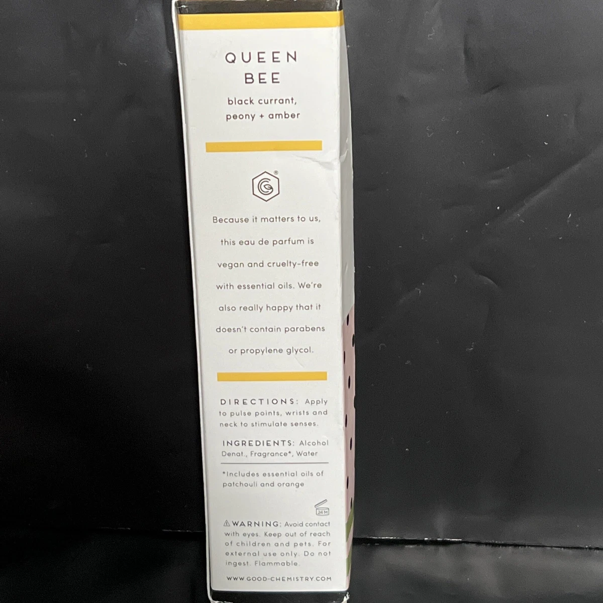 Good chemistry queen bee rollerball perfume stores outlet