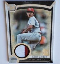 CARLOS MARTINEZ 2018 Topps Museum Collection Meaningful Material Patch Relic /50