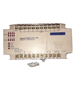 Omron S3D8-CKF-US Sensor Controller, 8-Input 4-Output, With S3D-P Setting Unit