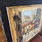 Vintage Original City Landscape Oil Painting signed M Werner — photo 7