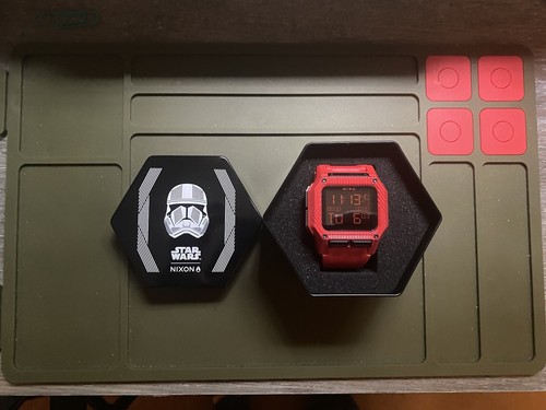 Nixon "The Regulus" (Sith Trooper) 100M Polycarbonate China Movement  [19I]