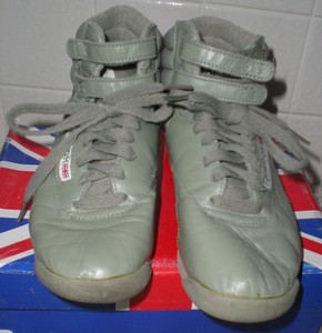 reebok high tops mujer verdes