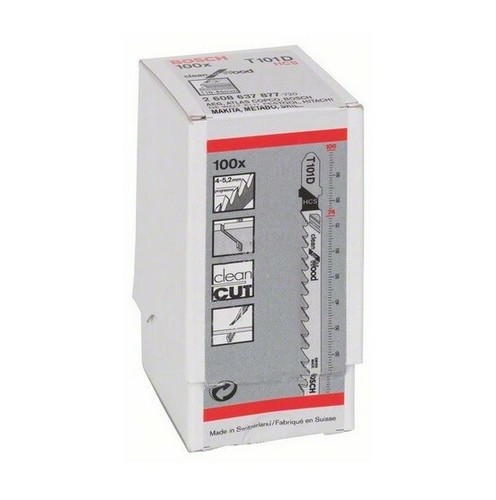 100 hojas de sierra de calar Bosch T101D T119BO T118A T118B T308B EXPERT T244D T345X - Imagen 15 de 35