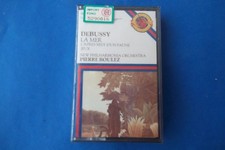 DEBUSSY " LA MER "  NEW PHILARMONICA ORCHESTRA PIERRE BOULEZ  MC TAPE SEALED