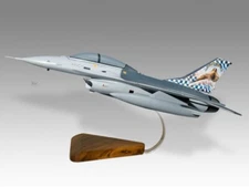 SABCA F-16BM Fighting Falcon Belgian Air Force Version 2 Desk Wood Large 1/32