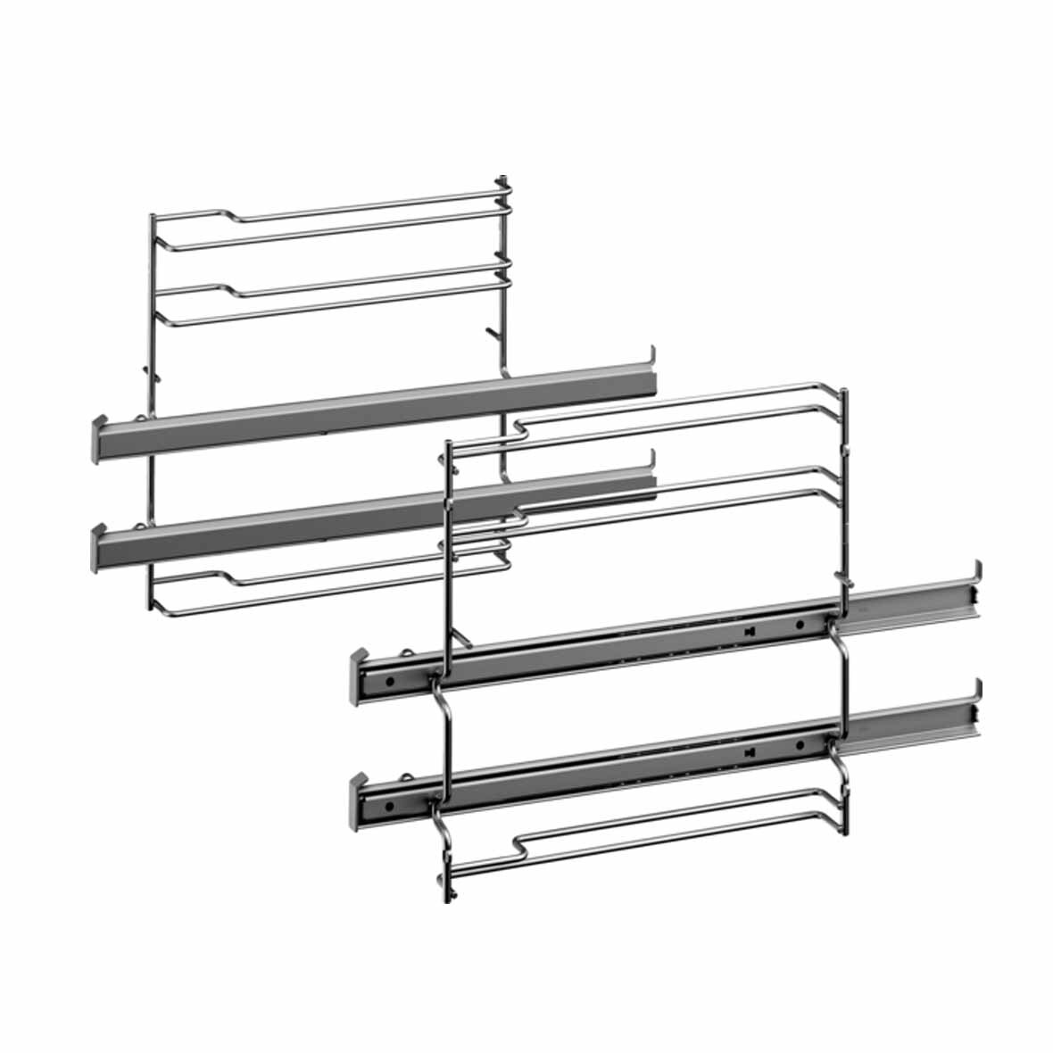 Teleskopauszug 2fach für Backblech Rost BOSCH HEZ538200 17001568  