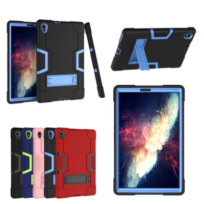 For Lenovo Tab K10 X6C6F / M10 Plus Tab Case with Tempered Glass Screen Protect