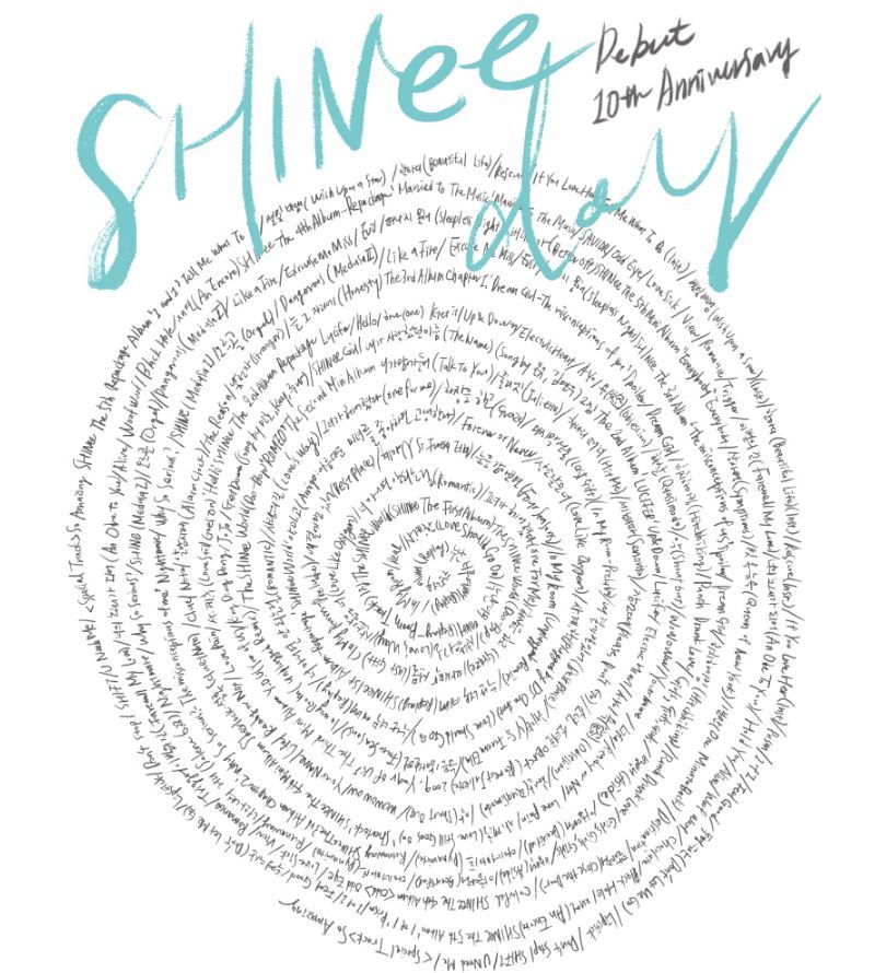 SHINEE Debut 10th Anniversary SHINee DAY GOODS TICKET HOLDER +