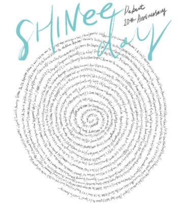 SHINEE Debut 10th Anniversary SHINee DAY GOODS TICKET HOLDER +