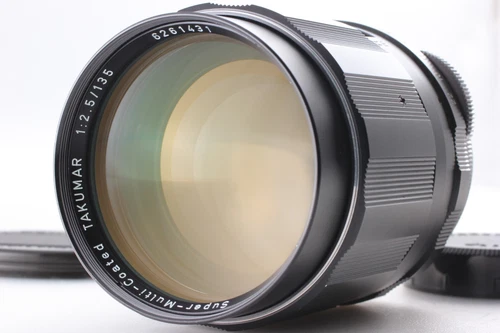 6 Elements [Near MINT++] Pentax SMC Takumar 135mm f/2.5 Telephoto Lens M42 Japan
