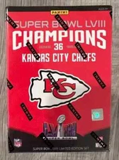 2023 2024 Panini Football Kansas City Chiefs Super Bowl LVIII Box Set Ships now