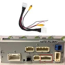 Retain Factory Reverse Backup Camera T Harness For Corolla Highlander 2014-2019