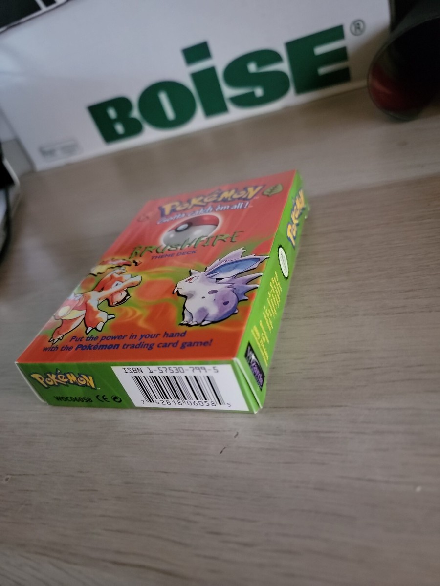 Wizards of the Coast Pokémon Base Set Brushfire Theme Deck
