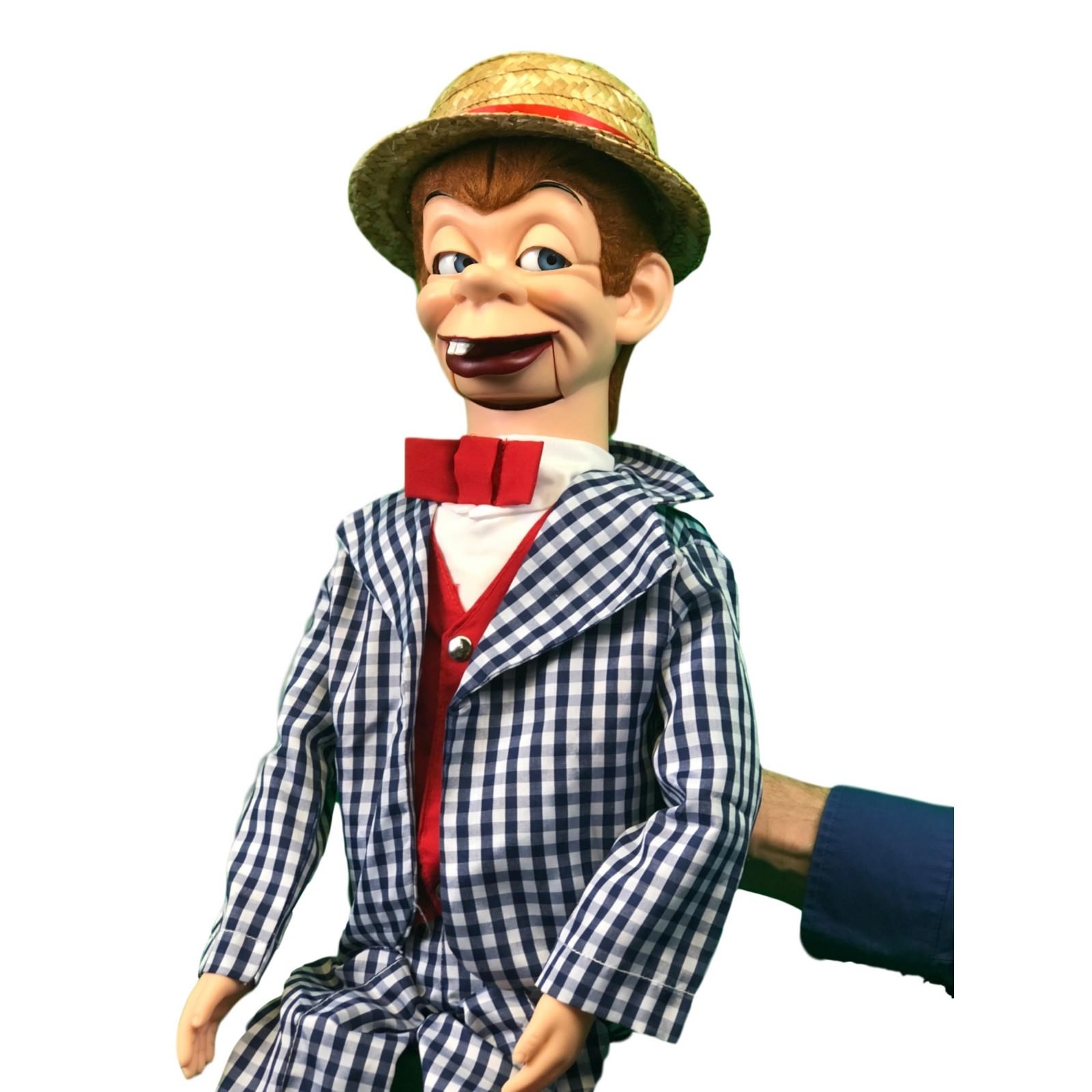 Mortimer Snerd Deluxe Upgrade Ventriloquist Dummy With Moving Eyes