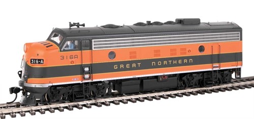 Spur H0 - Walthers Diesellokset F7 AB Great Northern mit LokSound - 40933 NEU | Zustand: Neu
