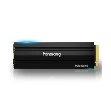 1TB Gen5 NVMe M.2 SSD with Heatsink - Up to 11500 MB/s PCIe 5.0 SSD TLC Inter...