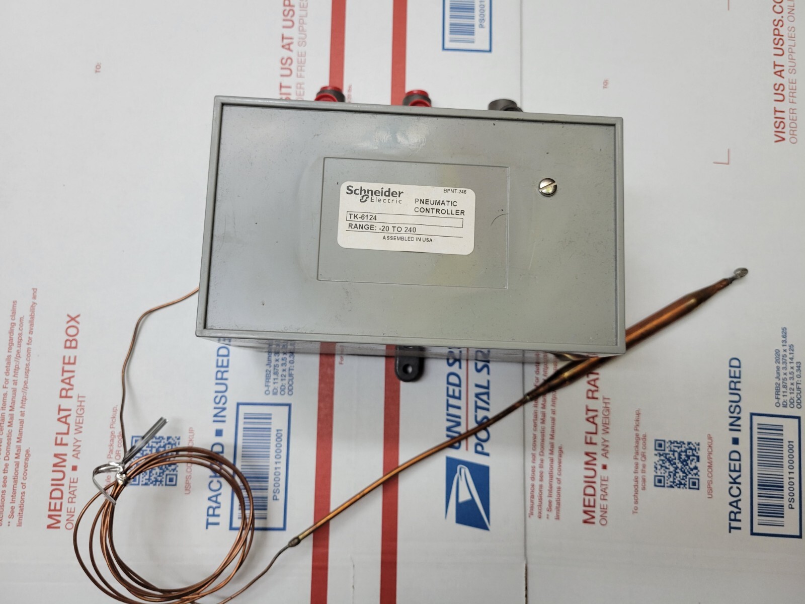 Schneider electric TK-6124 pneumatic controller