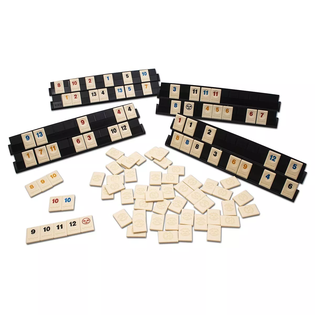 Rummikub Classic The Classic Tile Family Fun Board Game By Ideal