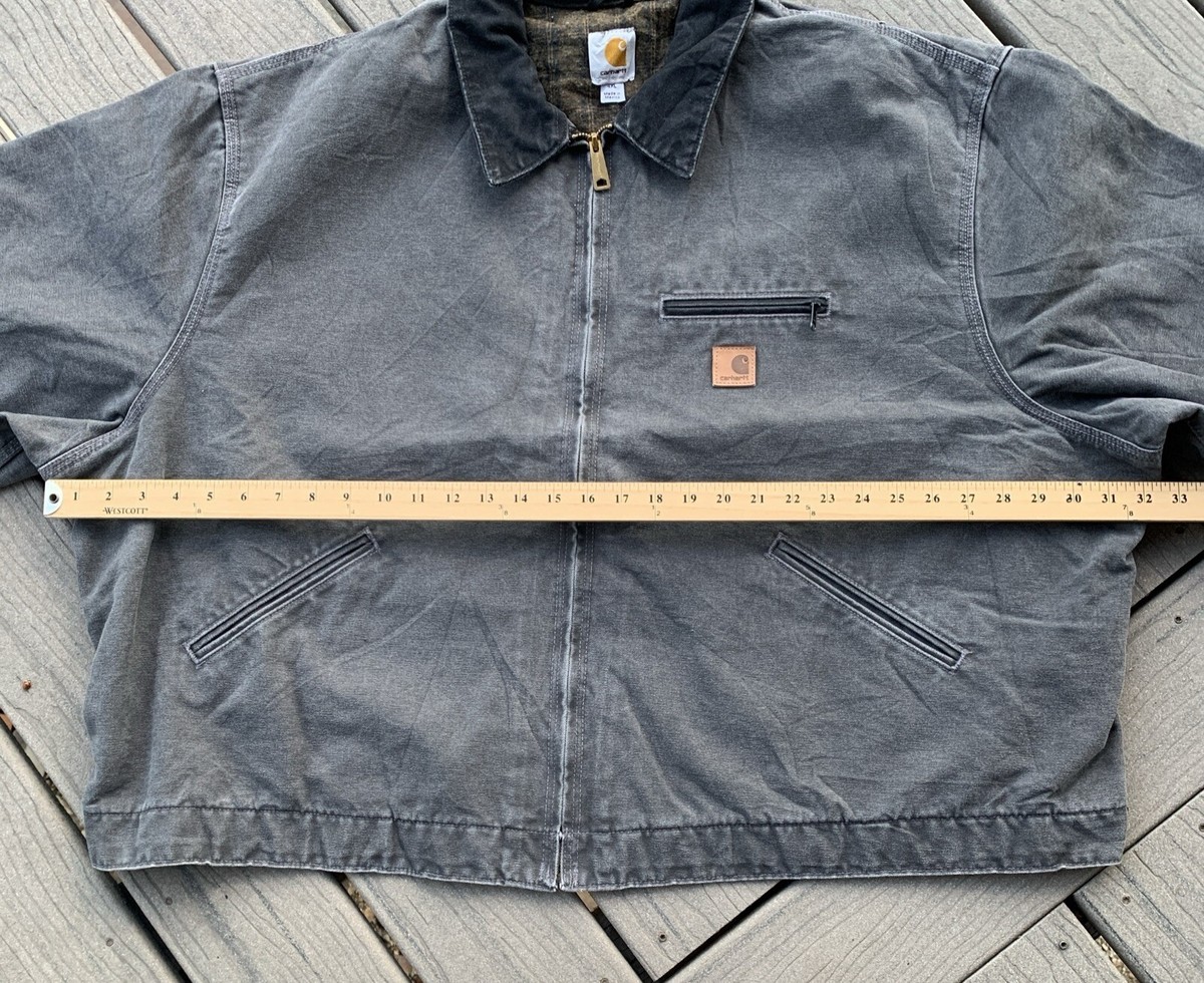 Carhartt J97 GVL “Gravel” Blanket Lined Detroit Jacket