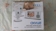 AXVUE E722 Video Baby Monitor, Slim Handheld, Non-Slip design, 2.8" Horizontal