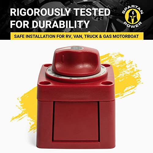 Battery On/off Disconnect Switch 300a Ignition Protected Heavy Duty ...