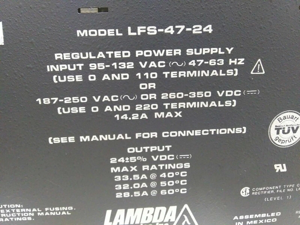 TDK LFS-47-24 Power Supply - Image 3 of 4