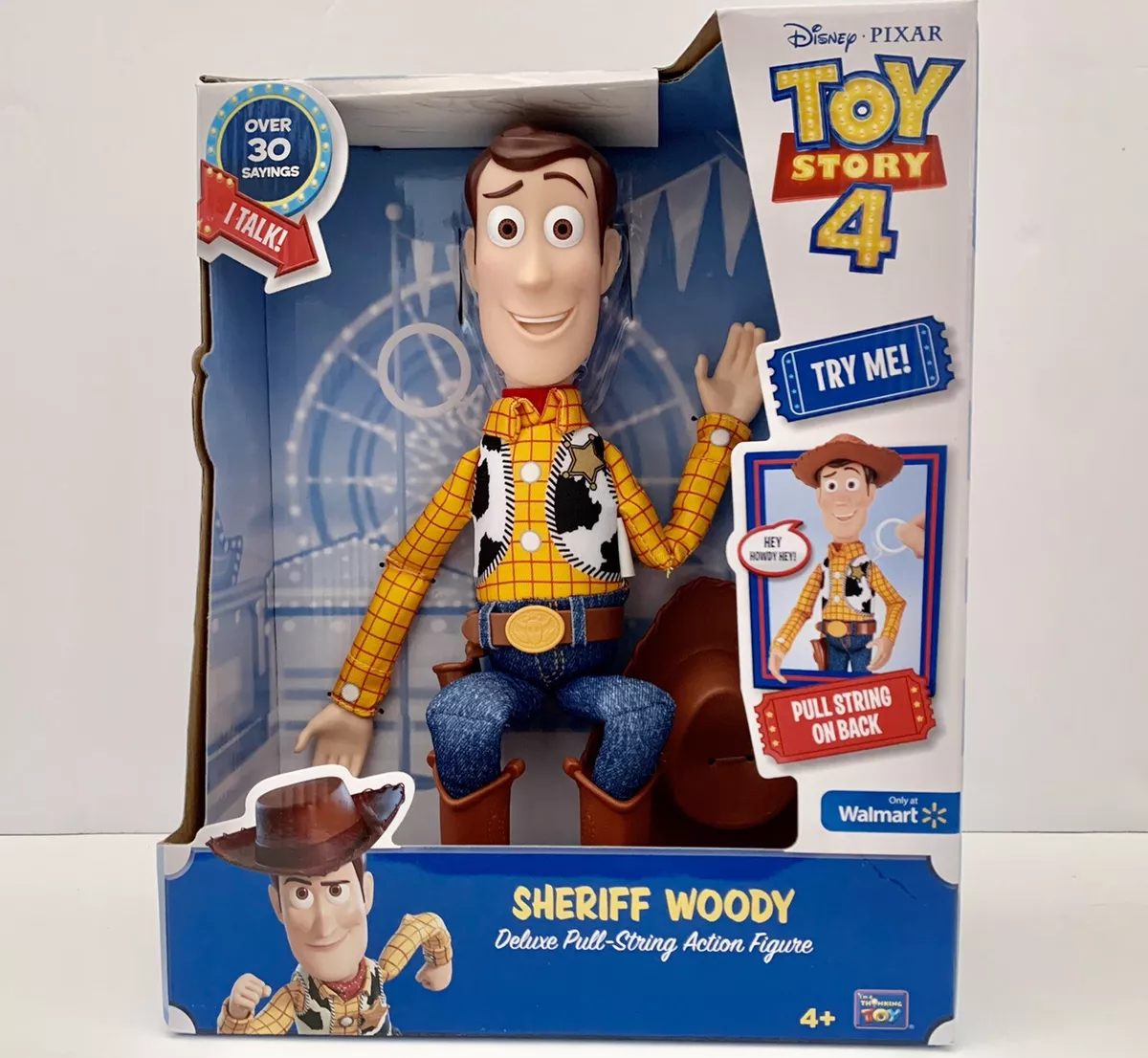 Figurine - Toy Story - Shérif Woody Parlant (fr) (exclu Micro) - DISNEY