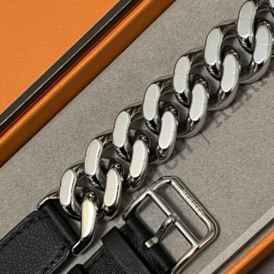 Apple Watch Hermès Double Tour Gourmette Metal Band 41-38mm