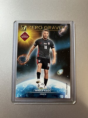 Nikola Vlasic Croatia Panini Donruss Soccer 21-22 ZERO GRAVITY PRESS PROOF SP