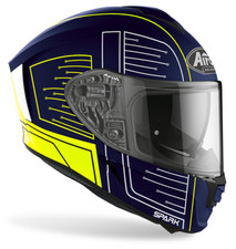 Full Face Motorcycle Helmet Airoh Spark Circu...