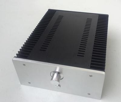 Power Amplifier Chassis Aluminum Class AB DIY HiFi Audio Case W260 H120 D311mm