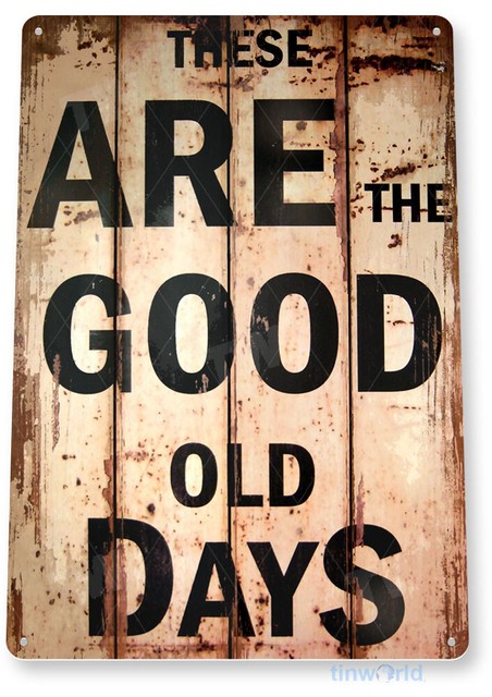 TIN SIGN Rustic Good Old Days Sign Shop Kitchen Cottage Farm Café Store A077 TIN SIGN Rustic Good Old Days Sign Shop Kitchen Cottage Farm Café Store A077