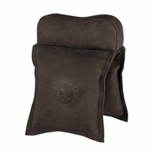 Gewehrauflage Luxus Leder braun Sandsack Schaftauflage Hochsitz Gefüllt NEU