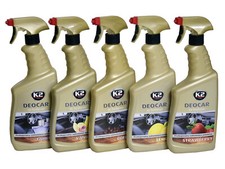 1x K2 DEOCAR Lufterfrischer Autoduft Raumduft Sprühflasche 5 Dufte Spray 700 ml