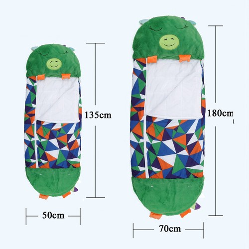 Sleeping Bag Happy Napping Napper Kid FUNNY Pillow Warm Camping Unicorn 180cm - Picture 7 of 16
