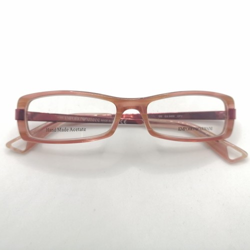 Emporio Armani Italy Brille EA 9409 50/15 135 rosé Glitzer handmade acetate - Bild 6 von 7