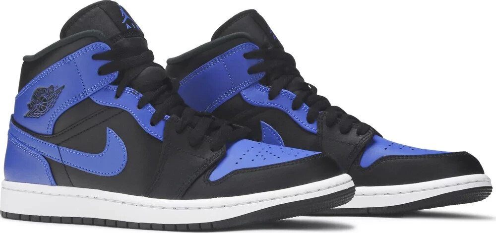 NIKE　AIR JORDAN 1 MID SE　hyper royal New Air Jordan 1 Mid Hyper Royal 2021 Size 9.5 Rare Retro